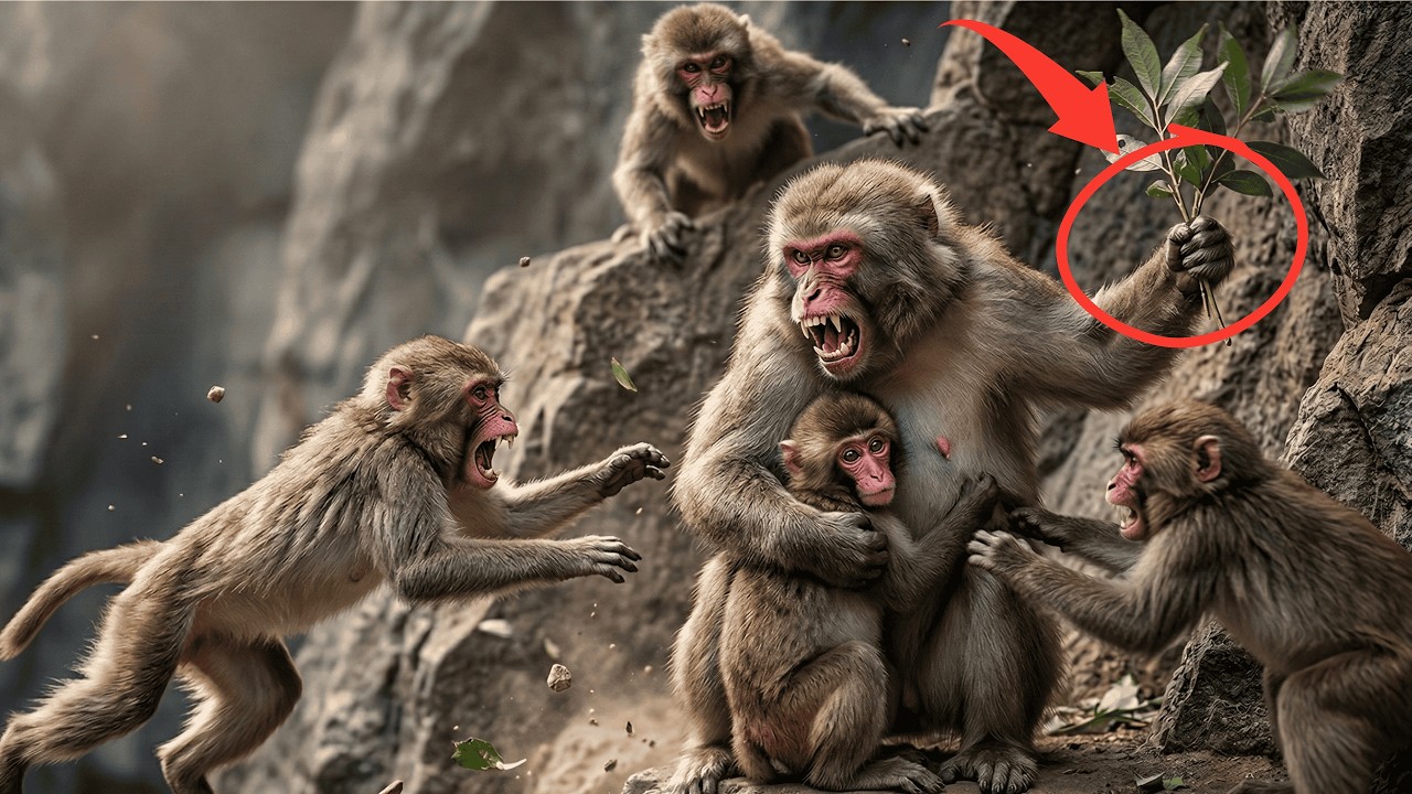Finally, Punch Was Protected by This Big Monkey
