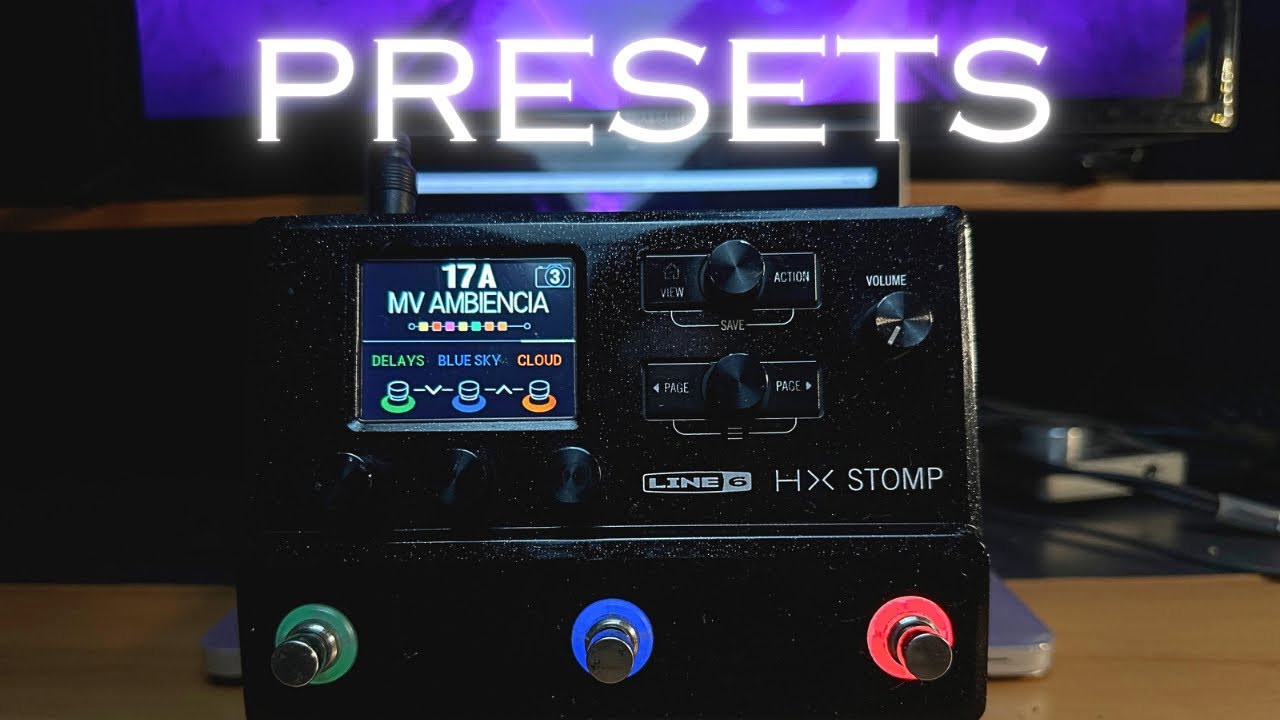 HX STOMP - MEUS PRESET’s