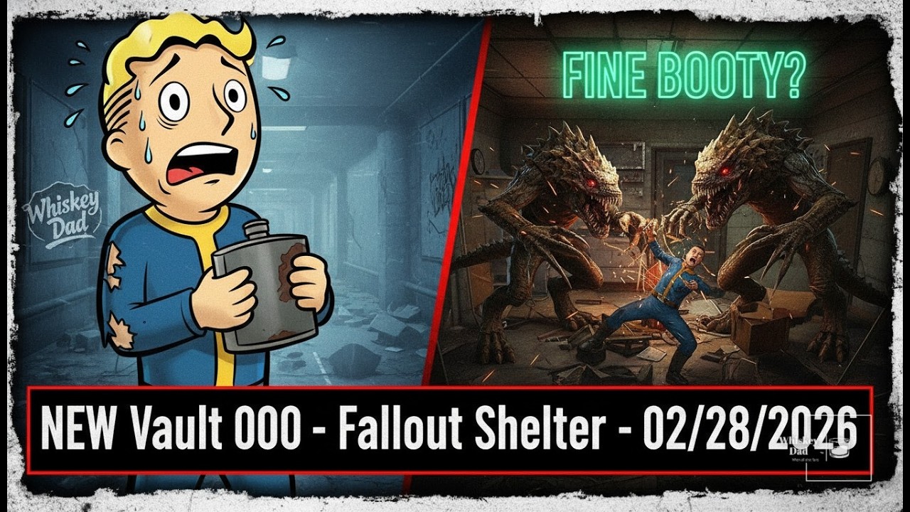 NEW Vault 000 - Fallout Shelter - A Lot Of Missions Run In This One - 02/28/2026