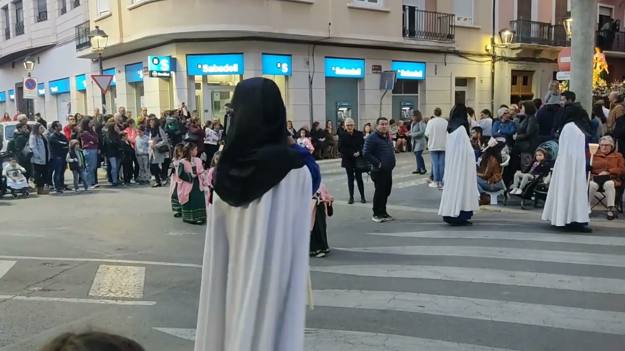 Telenegro - Viernes Santo, Procesión del Santo Entierro 7 de abril 2023 (aspe) Alicante.
