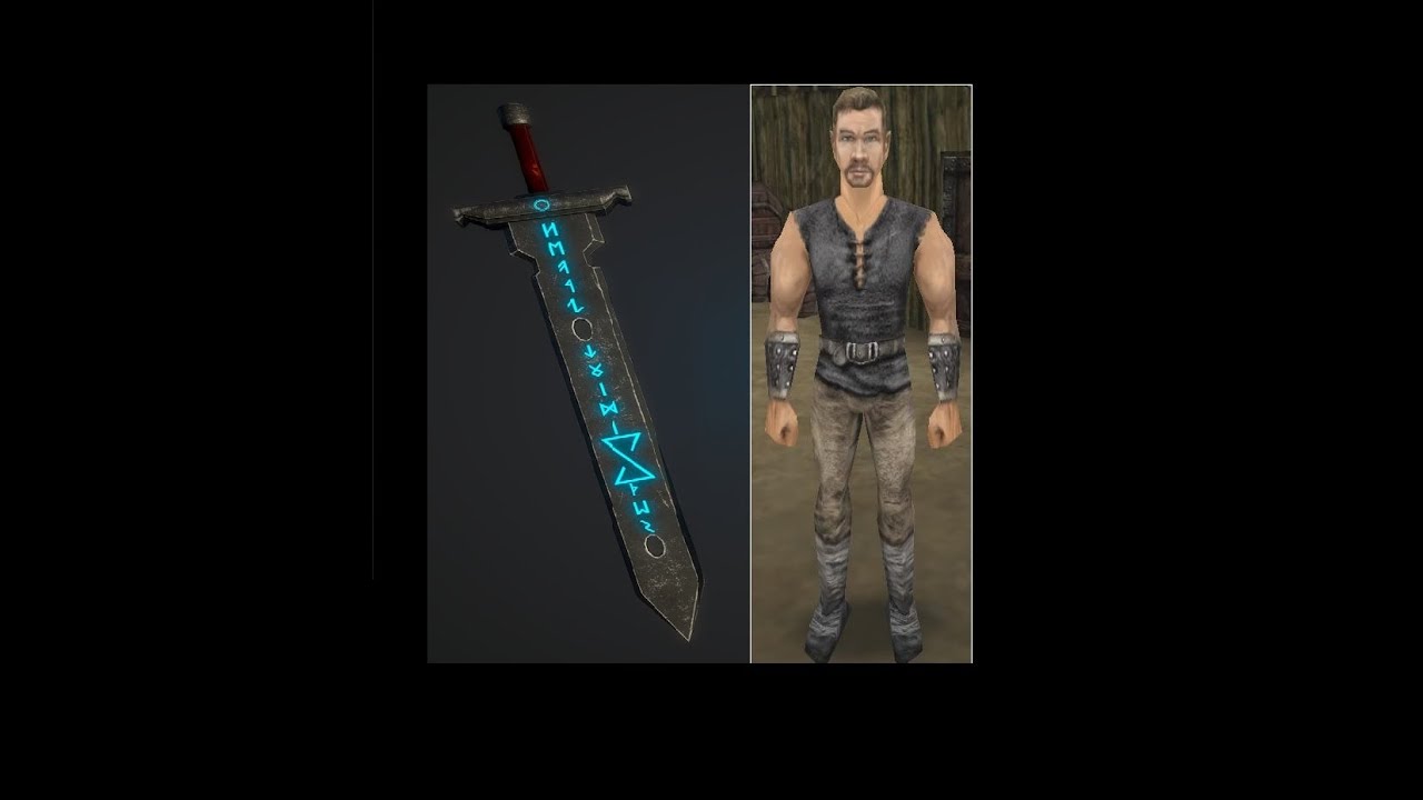 Gothic 1 most powerful weapon  (Baloro's weapon quest guide)
