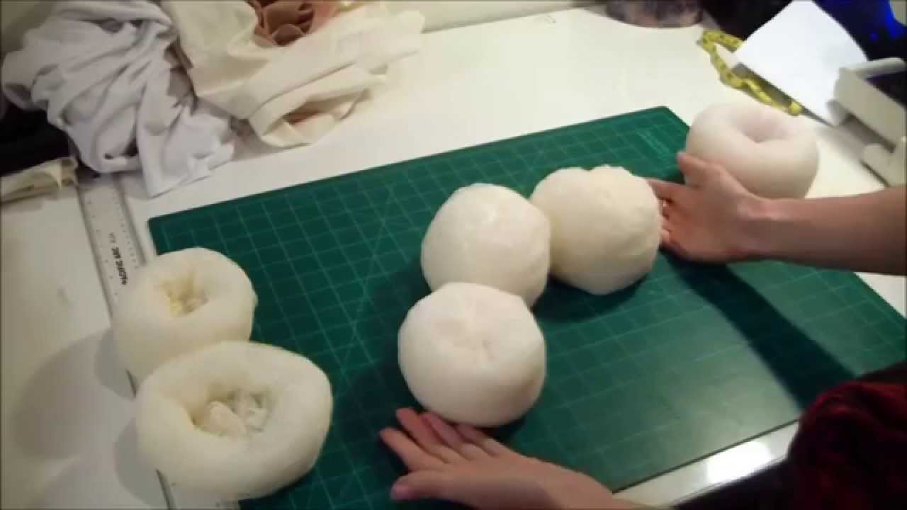 DIY volumizer/shaper for tichel/hijab/headscarf