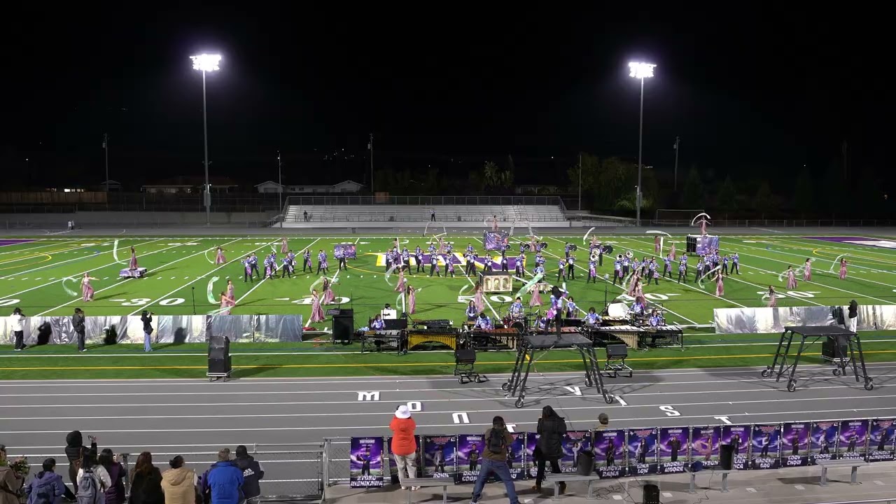 2025 Monta Vista and Lynbrook HS Marching Band - Underclass Run