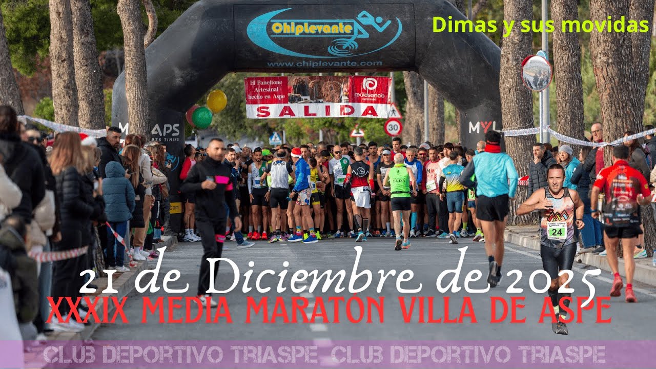 39 MEDIA MARATÓN VILLA DE ASPE 2025 