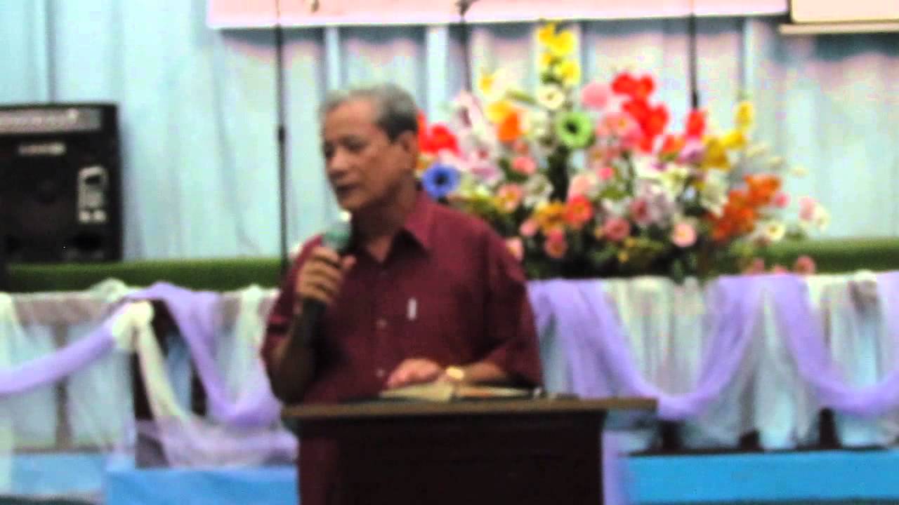 Short Message and Prayer - Rev. Zosimo T. Ramonez - Graduation Recital (Living Stones Class) 2014