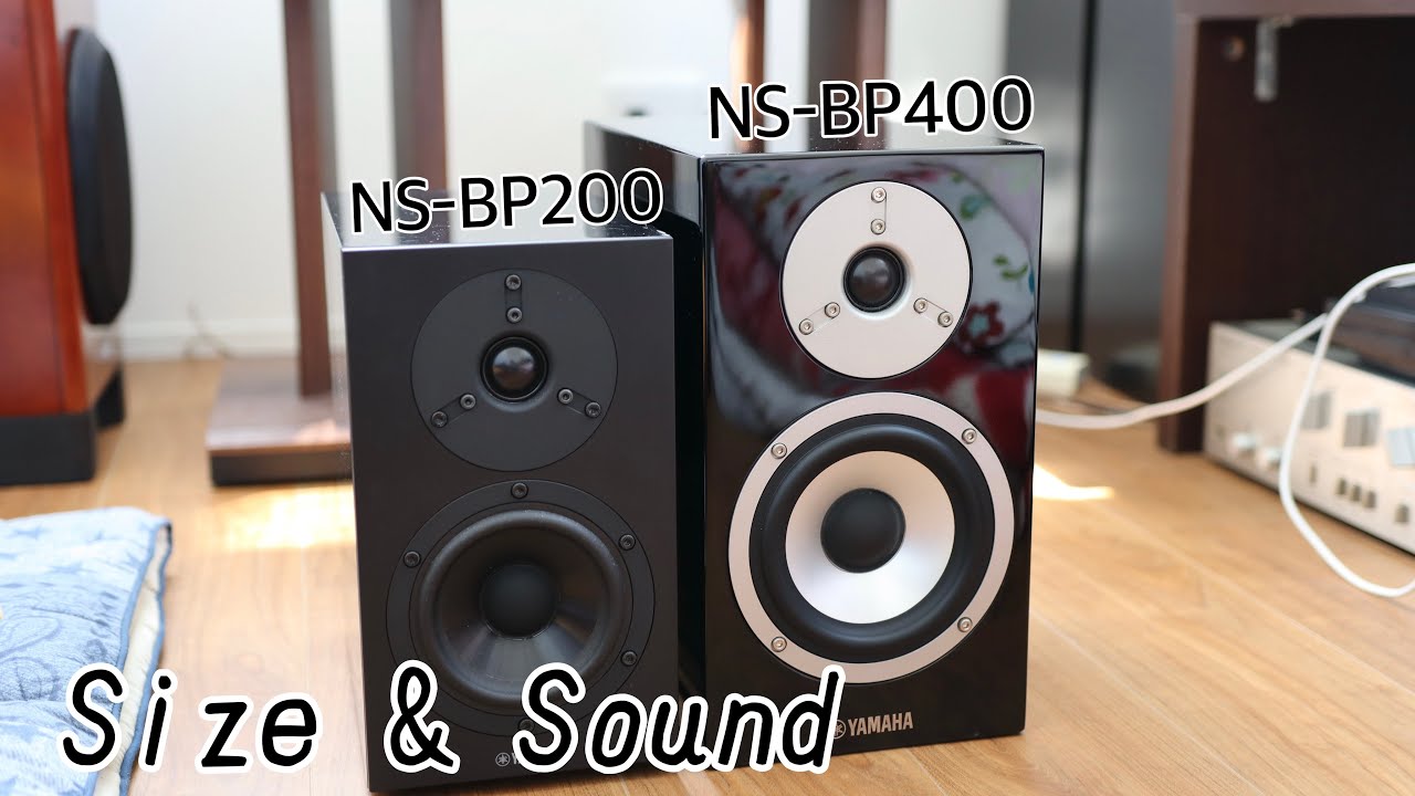 NS-BP200 vs NS-BP400 size & sound