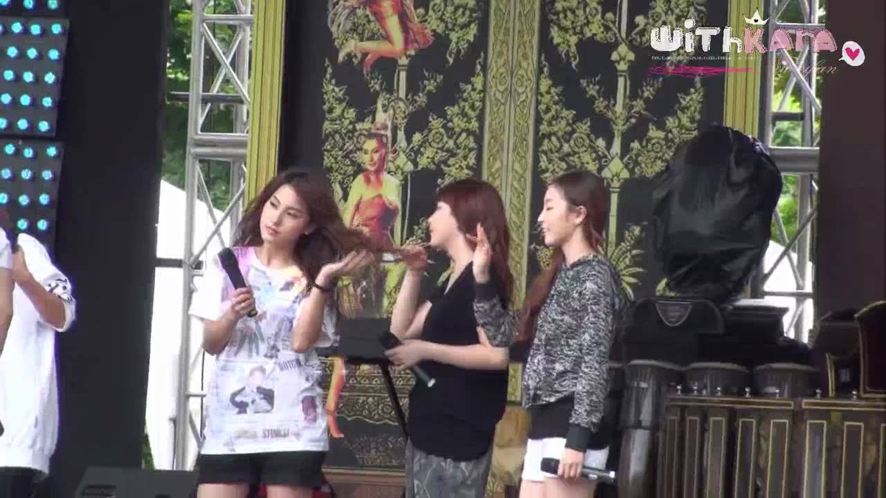 090917 KARA Fancam Rehearsal Thai-Korea's Friends Concert [2/2]