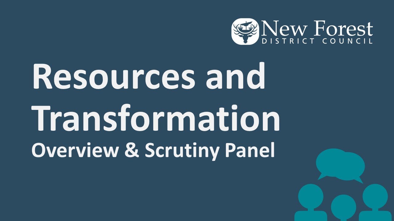 Resources and Transformation Overview and Scrutiny Panel - 25 June 2026