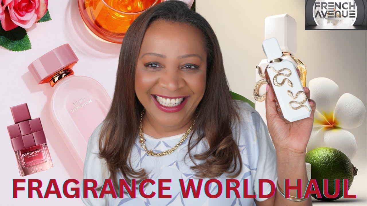 FRAGRANCE WORLD HAUL!  FRENCH AVENUE VENENO BIANCO, ROSES D'EMOTION, AMBROISE with Comparison to OG