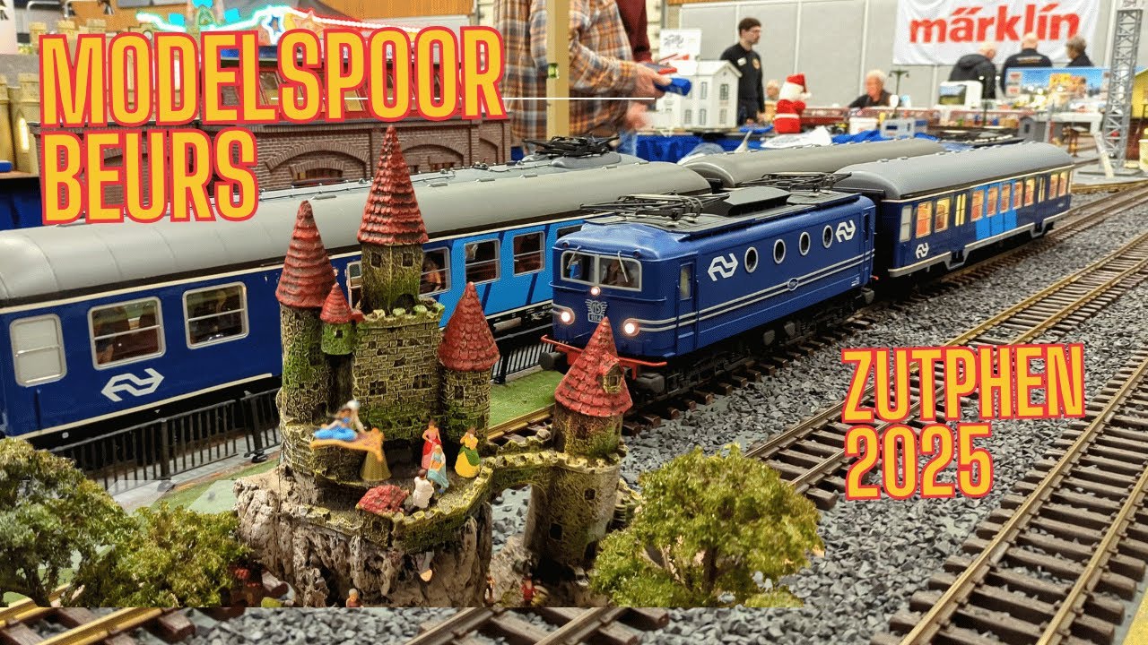 Modelspoorbeurs Zutphen van dichtbij 👀🚂 Meer dan alleen treinen…