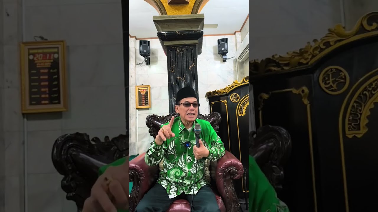 Ceramah malam ke 8 Ramadhan: Dr. KH. Haris Hakam