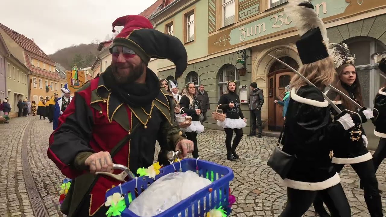 Karneval Umzug in Bad Schandau vom 10.02.2024