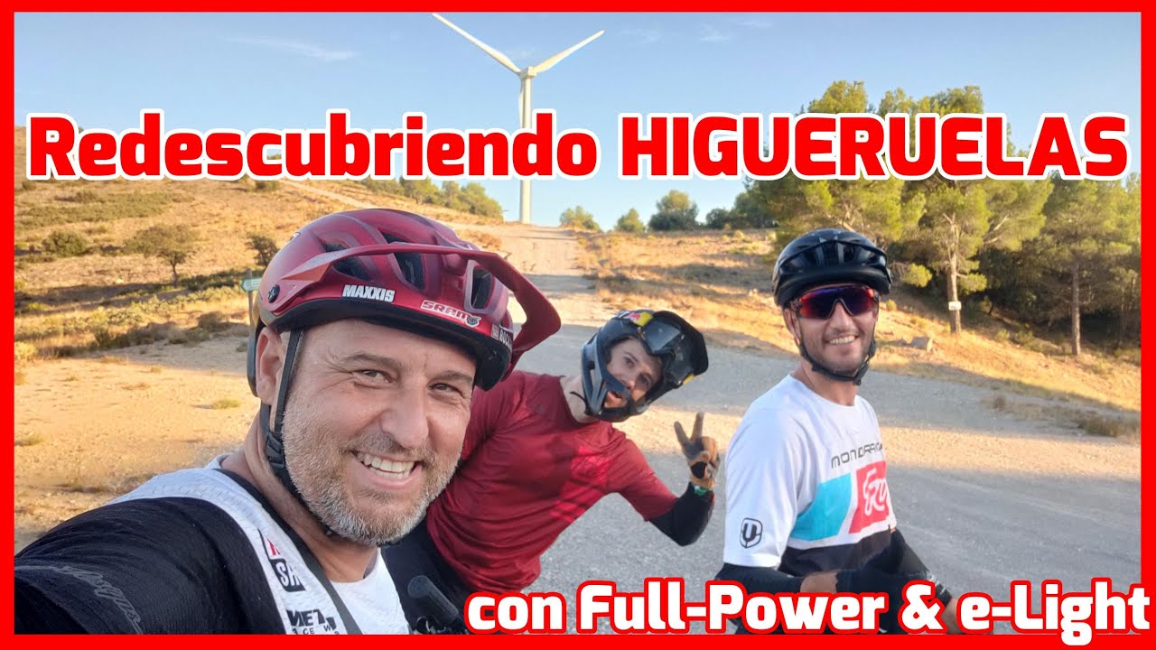 En HIGUERUELAS intentando seguir a una ORBEA RISE😲🤘 Biketrails Valencia