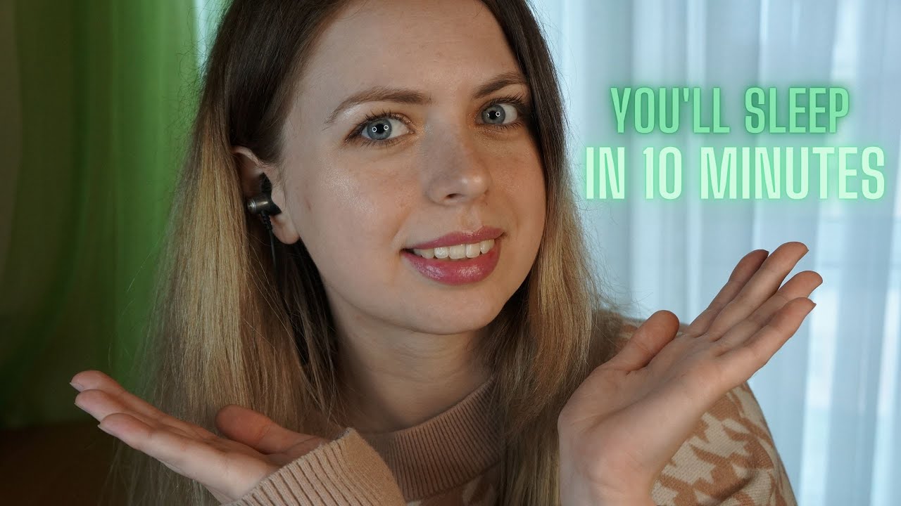 [ASMR] 😴 I'll make you sleepy in 10 minutes | Mic scratching, brushing, breathing