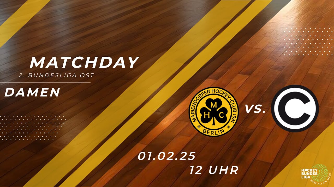 MHC - SCC | Hallenhockey | 2. Bundesliga OST - DAMEN