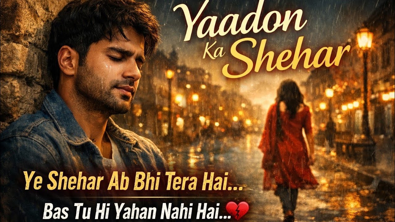 Yaadon Ka Shehar |Heartbreak Song 2026💔| Sad Love Story Song |Hindi Emotional Song | RaagVerseINDIA