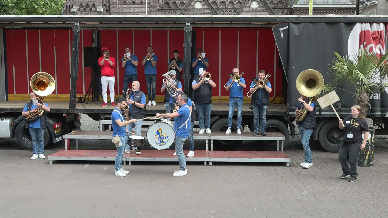 Stadshofkapel De Eendracht Eindhoven  Podium 7 Rooi Bloast 2de editie Sint Oedenrode 25mei2025 NB NL
