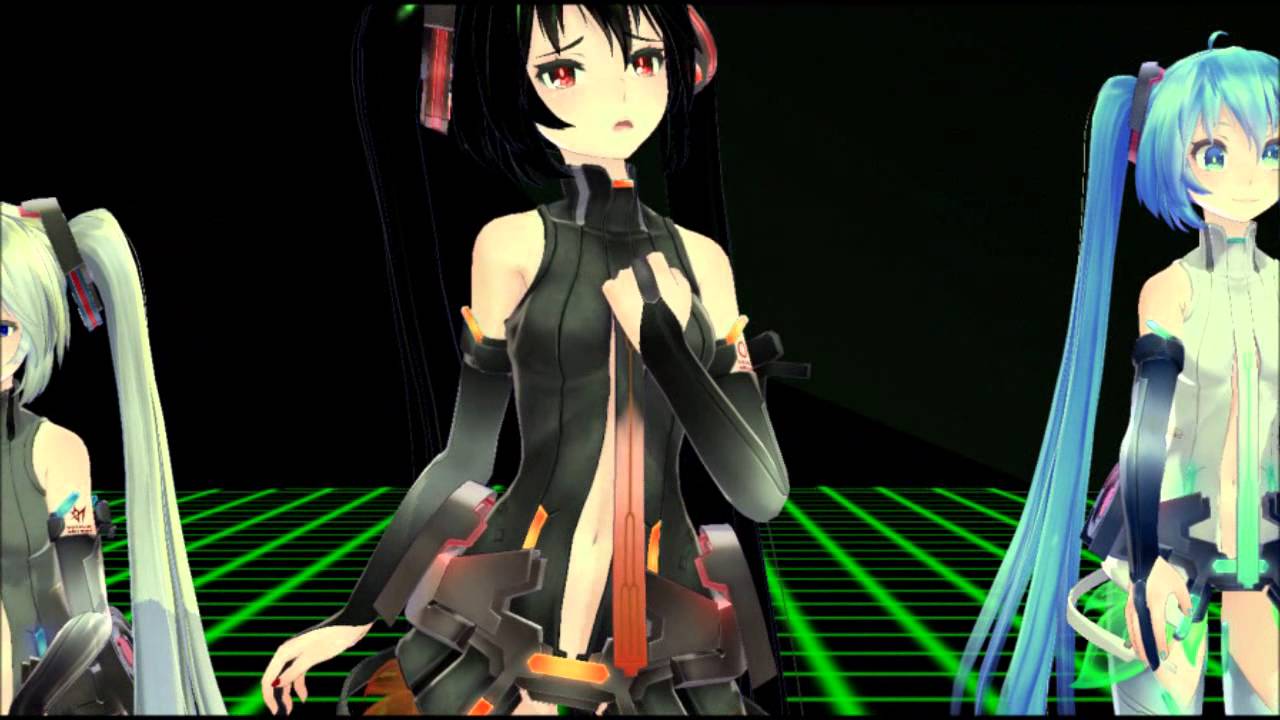 【MMD】What does the Fox Say? 【雑音 ミク】【Zatsune Miku & Friends】
