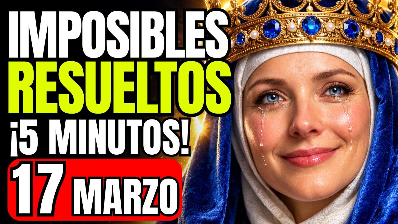 REZA SOLO 5 MINUTOS 😴 antes de dormir y DEJA QUE SANTA EDUVIGES RESUELVA lo Imposible 🙏