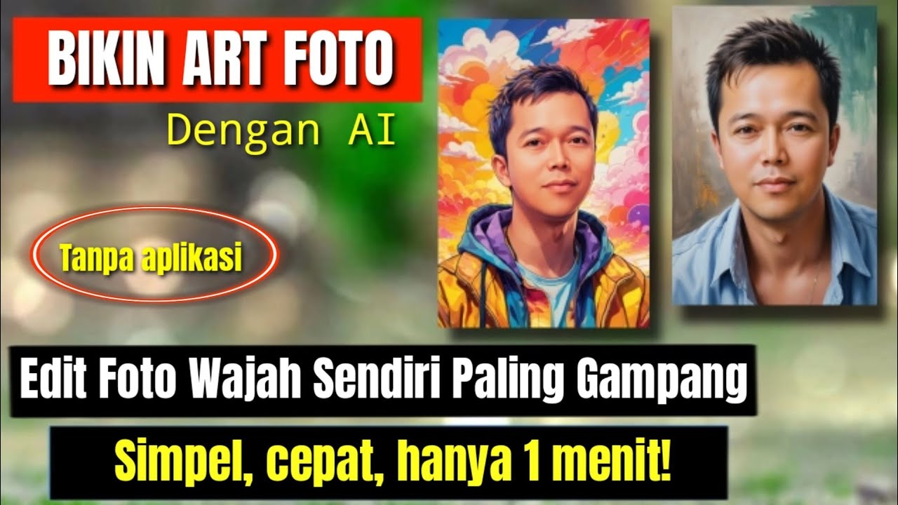 CARA EDIT FOTO PAKAI AI DI HP GRAT1S