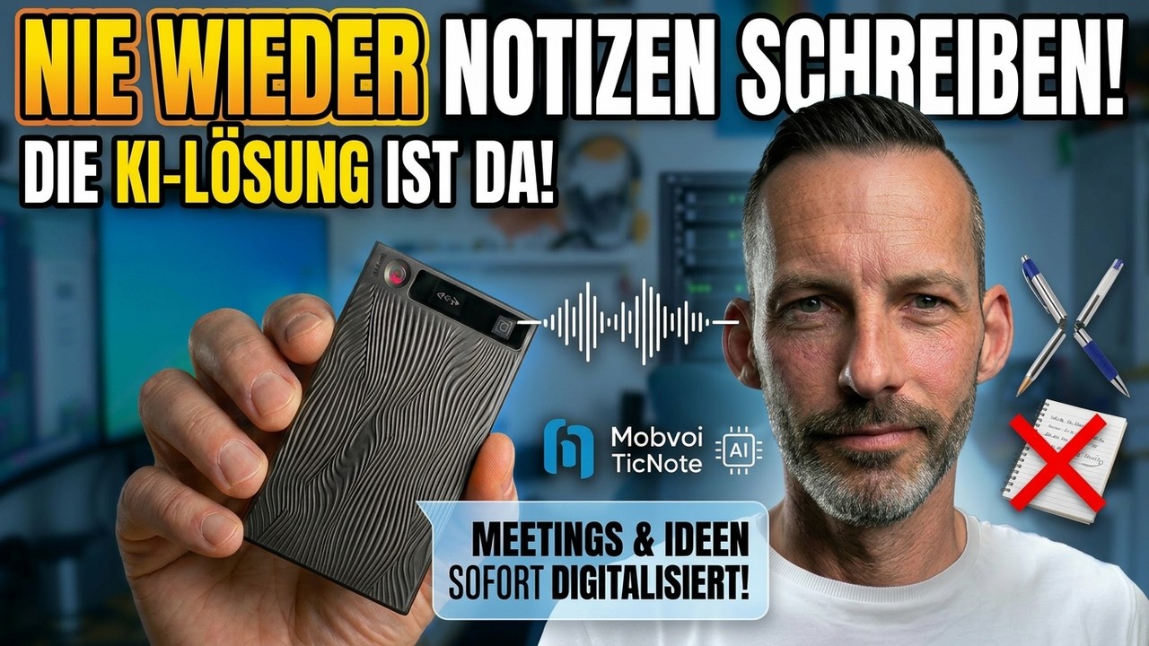 Nie wieder Notizen schreiben Mobvoi TicNote