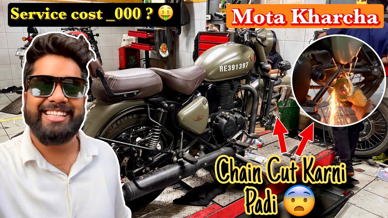 Watch before buying Royal Enfield classic 350 | Mota kharcha hua 6th Service mai | Cost breakdown