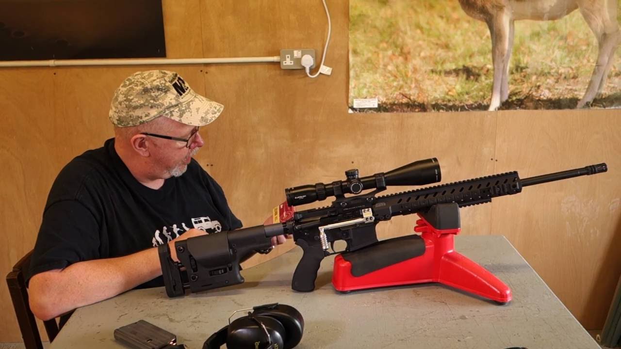 LMT Ultramatch .223 Straight Pull AR15