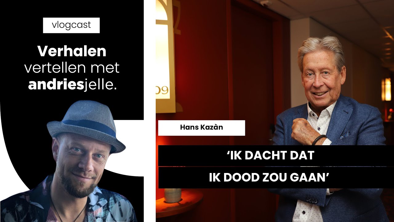 HANS KAZÀN over doodziek zijn, zijn sterfelijkheid, huilen, optimisme en natuurlijk goochelen!