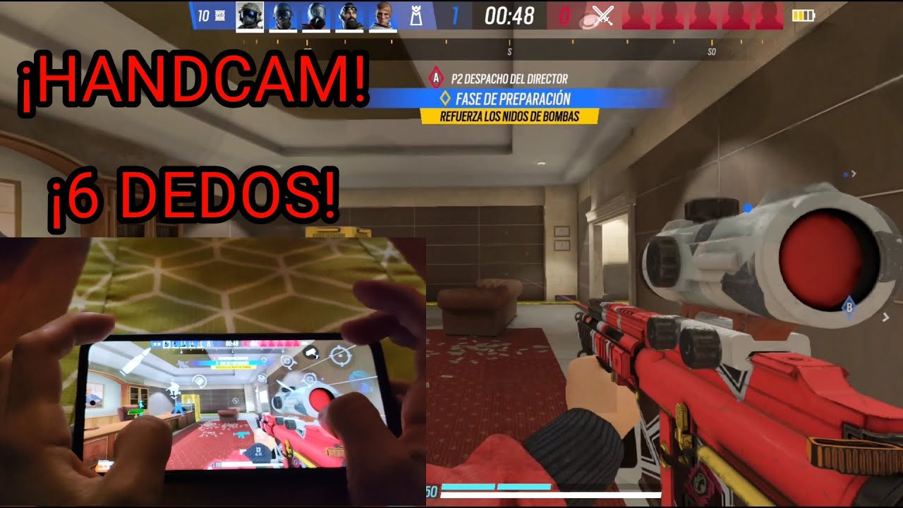 Rainbow Six Mobile Gameplay | HANDCAM | RANKS 🎯+300 MEDALLAS🔥 @rainbow6mobile