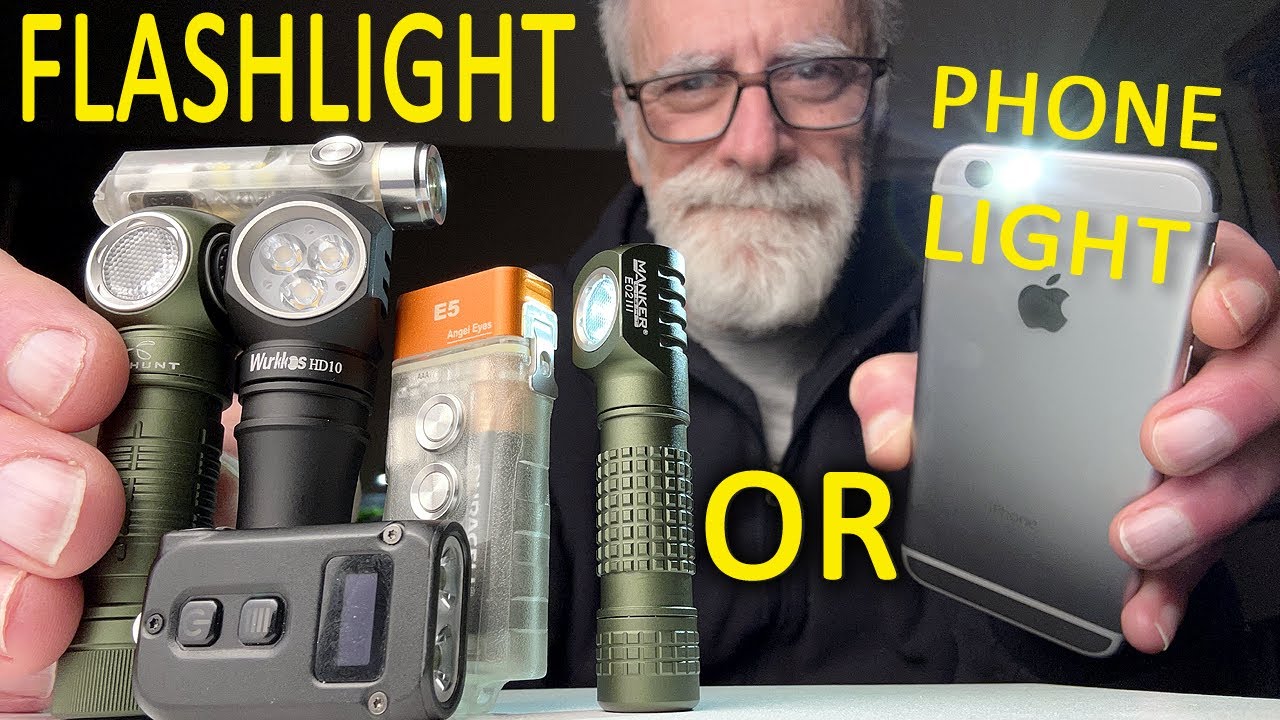 Why ditch your cell phone's weak light? 🔦 MINI EDC flashlights are up to 24X BRIGHTER & just BETTER!