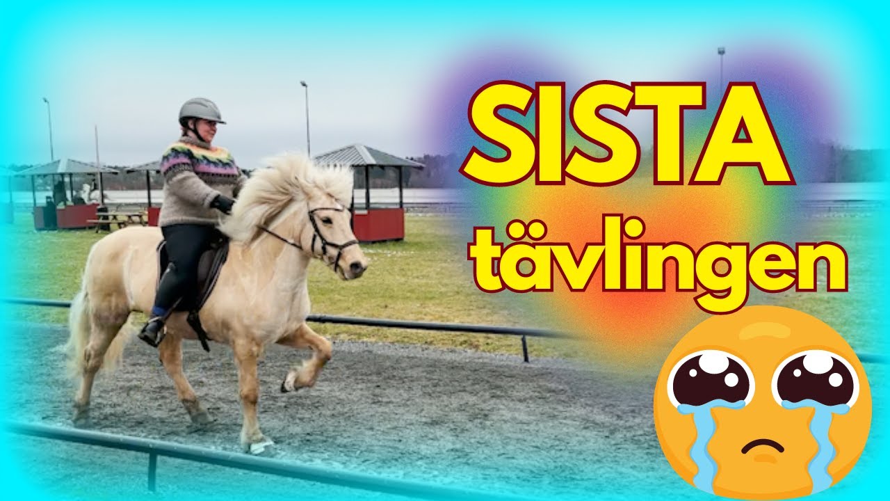 Både skratt och gråt när vi tävlade islandshäst på Rickebasta