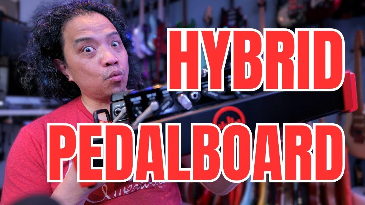 My 2024 Hybrid Pedalboard! UNBOXING | BUILD | TONES