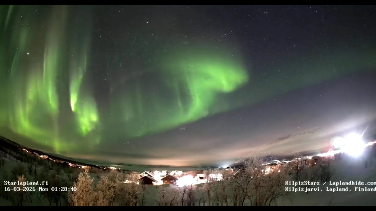 15.3. -26 Kilpisj&auml;rvi Aurora Night