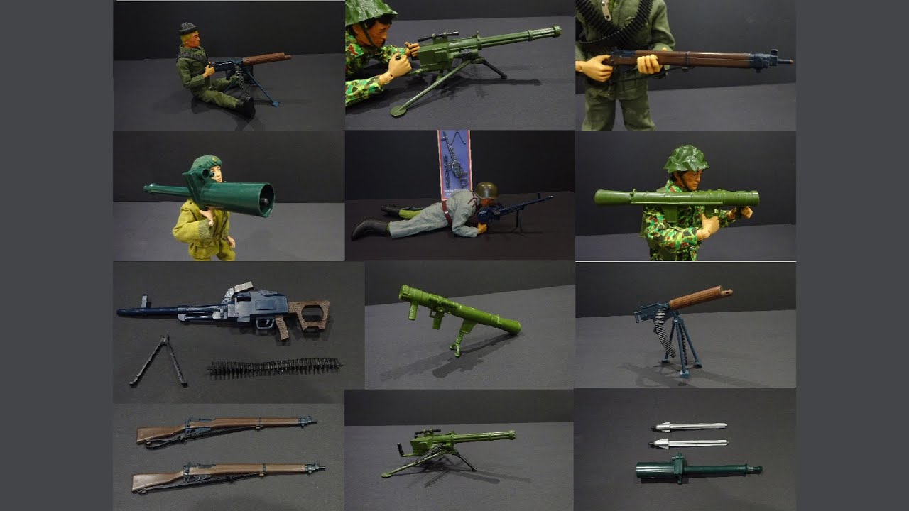 TOP TEN ACTION MAN RAREST WEAPONS