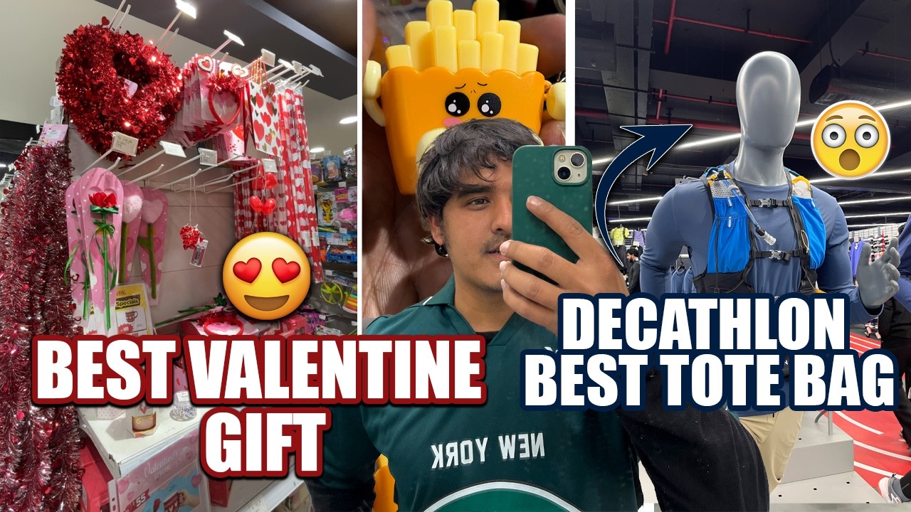 Valentine's Day Ke Liye Gift 😍 | Ladki Ka Chakkar 😂 | Decathlon Store