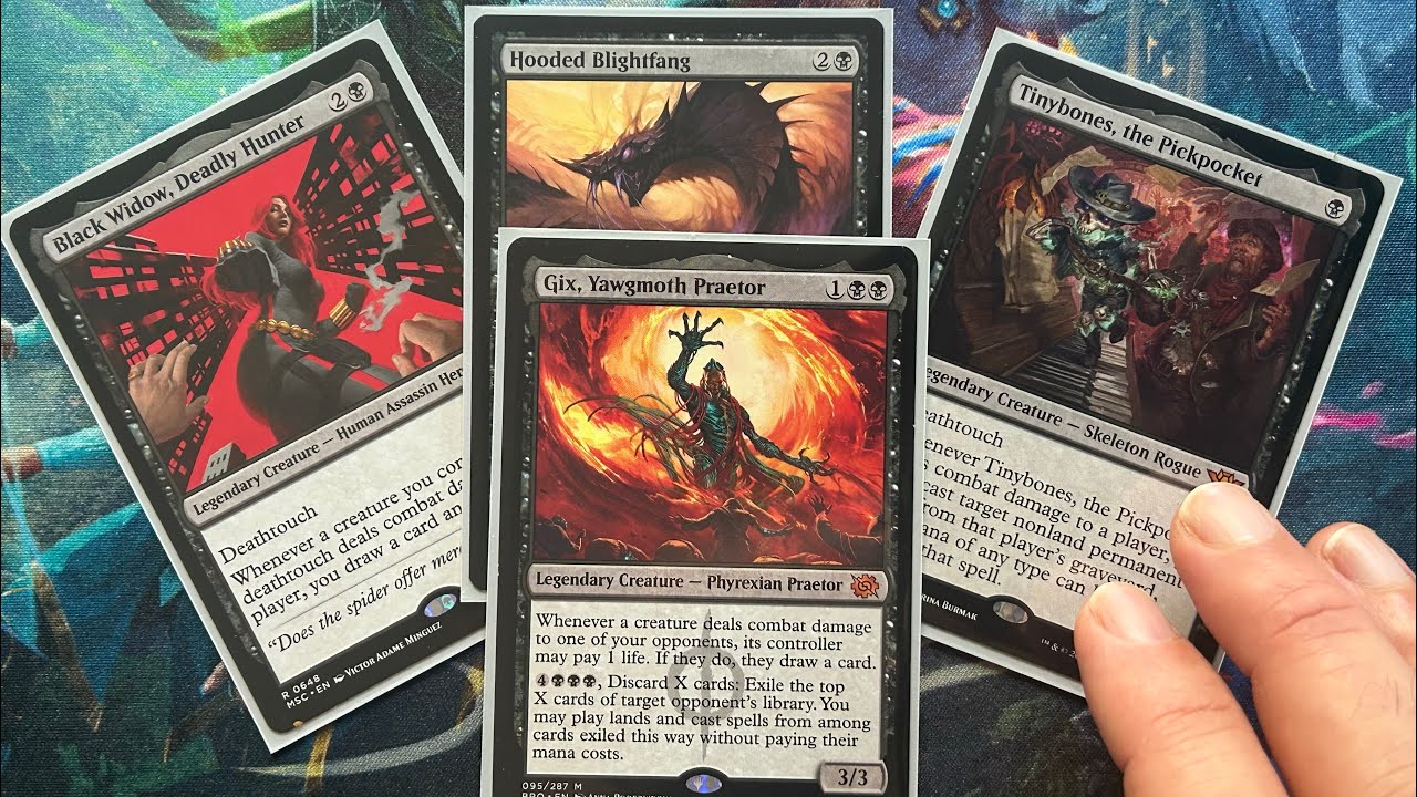 Insane Mono Black Budget Gix Deck + Complete Deck Giveaway! Come in here! 