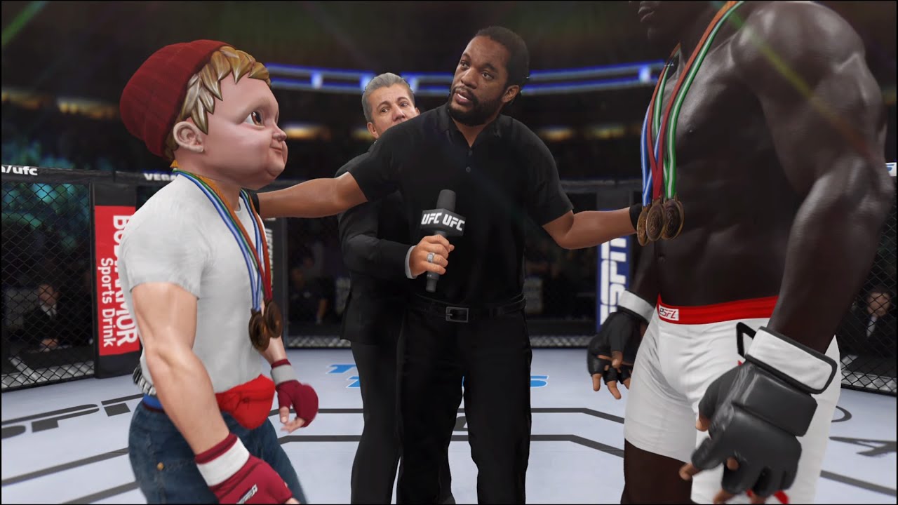 Хасбулла против Мистера Олимпии — EA Sports UFC 4 — Crazy UFC 👊🤪