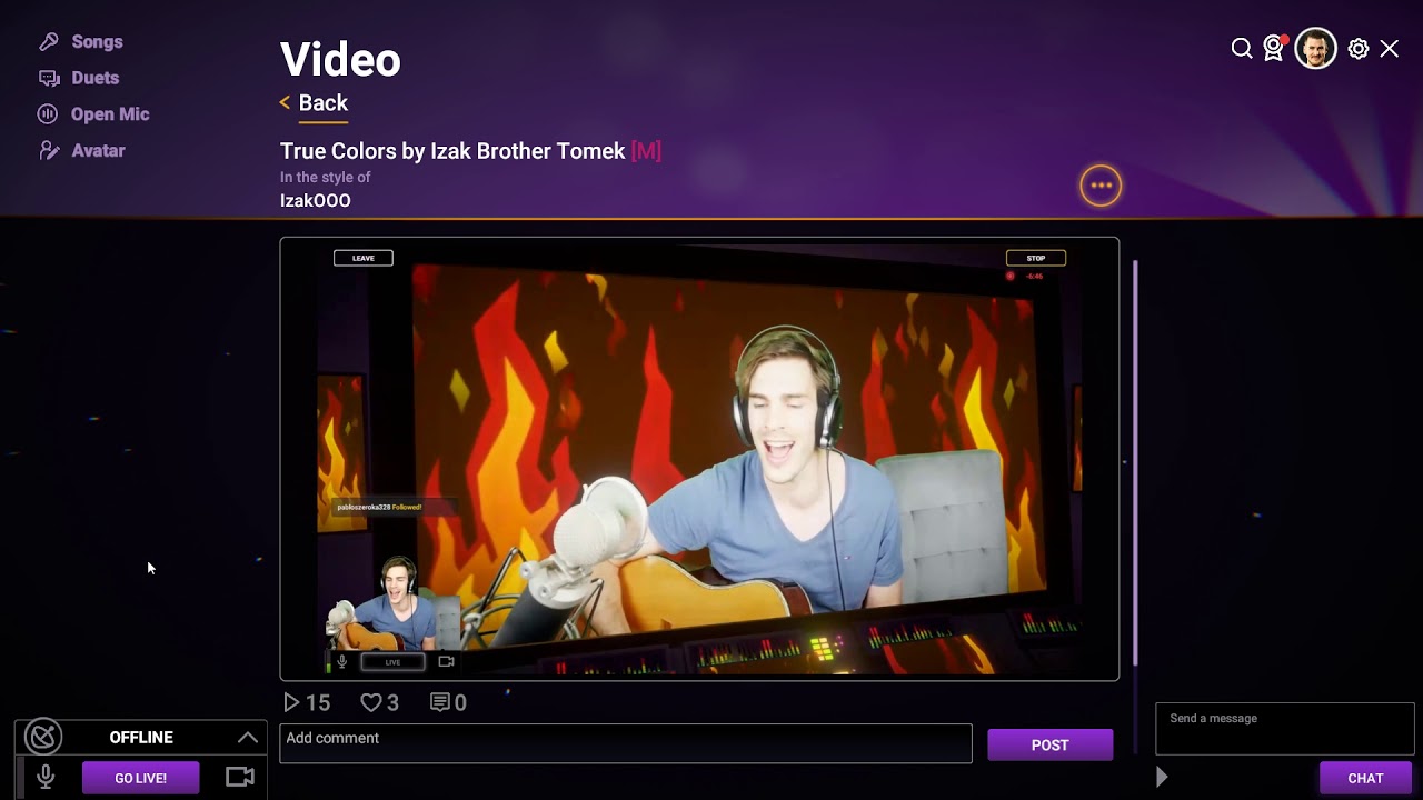 True Colors by Tomek Skowyrski - Twitch Sings
