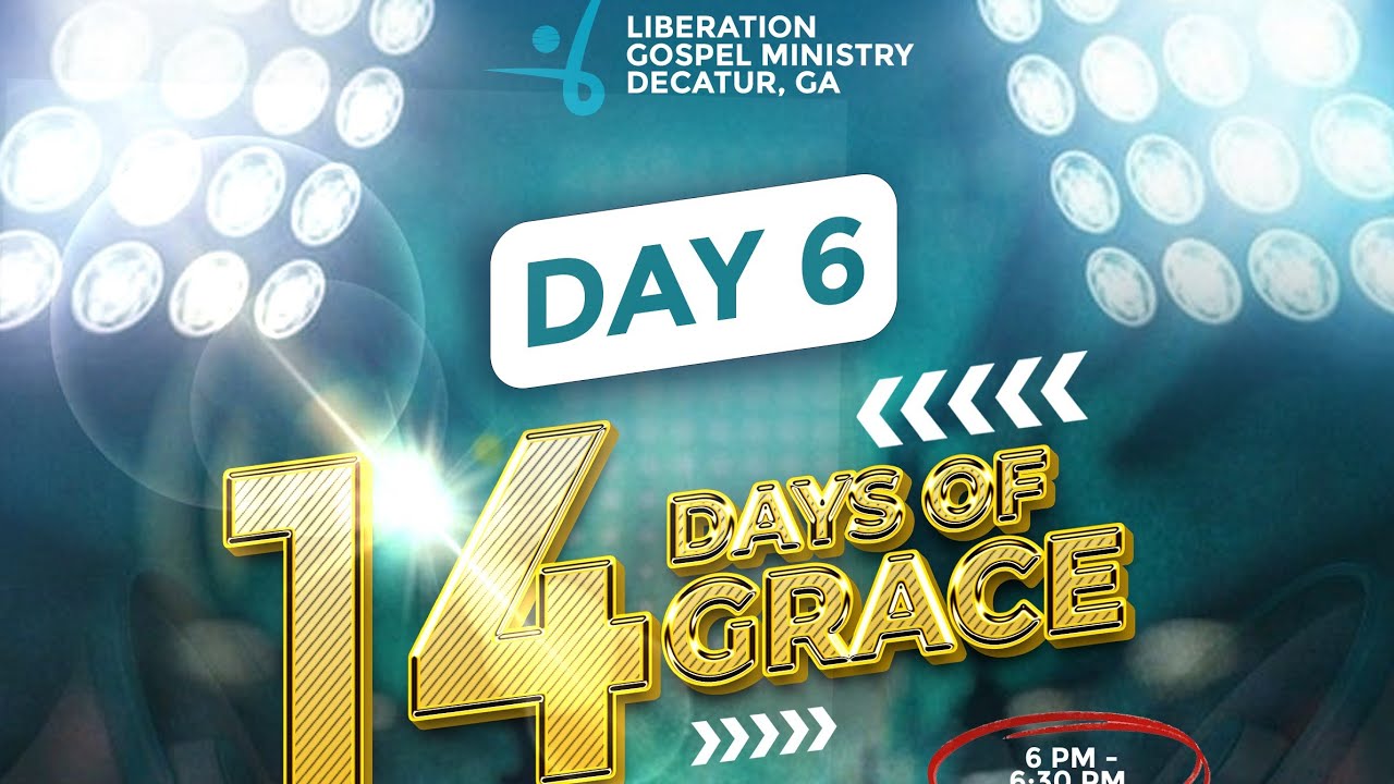 DAY6 - 14DAYS OF GRACE  RECEIVING THE GRACE FOR SUPERNATURAL PROVISIONS
