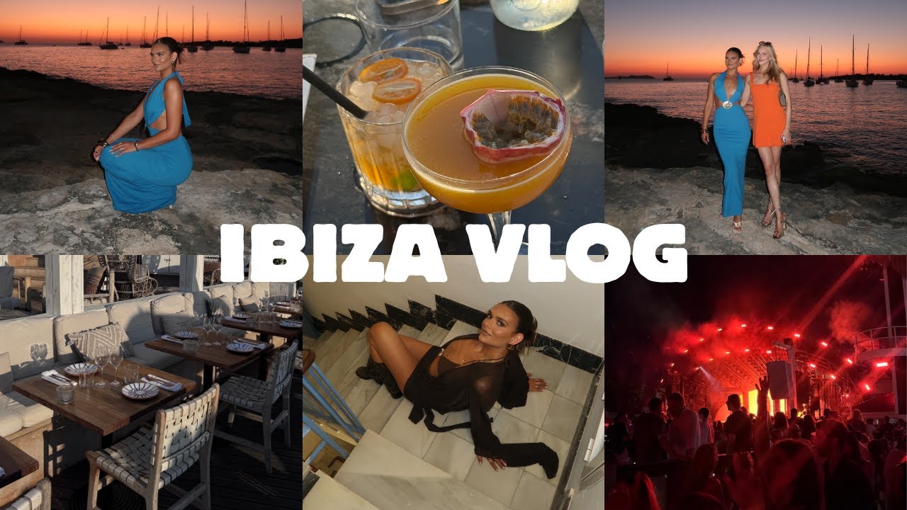 IBIZA VLOG: girls party trip to Ibiza for 72 hours