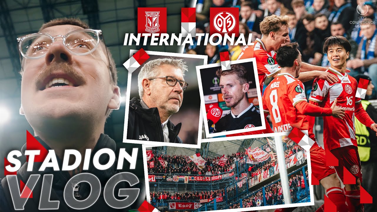 Starker Fight bei Fischer-Deb&uuml;t 💪 | Lech Posen - 1. FSV Mainz 05 | ⚽ Stadion-VLOG 📹 | 25/26