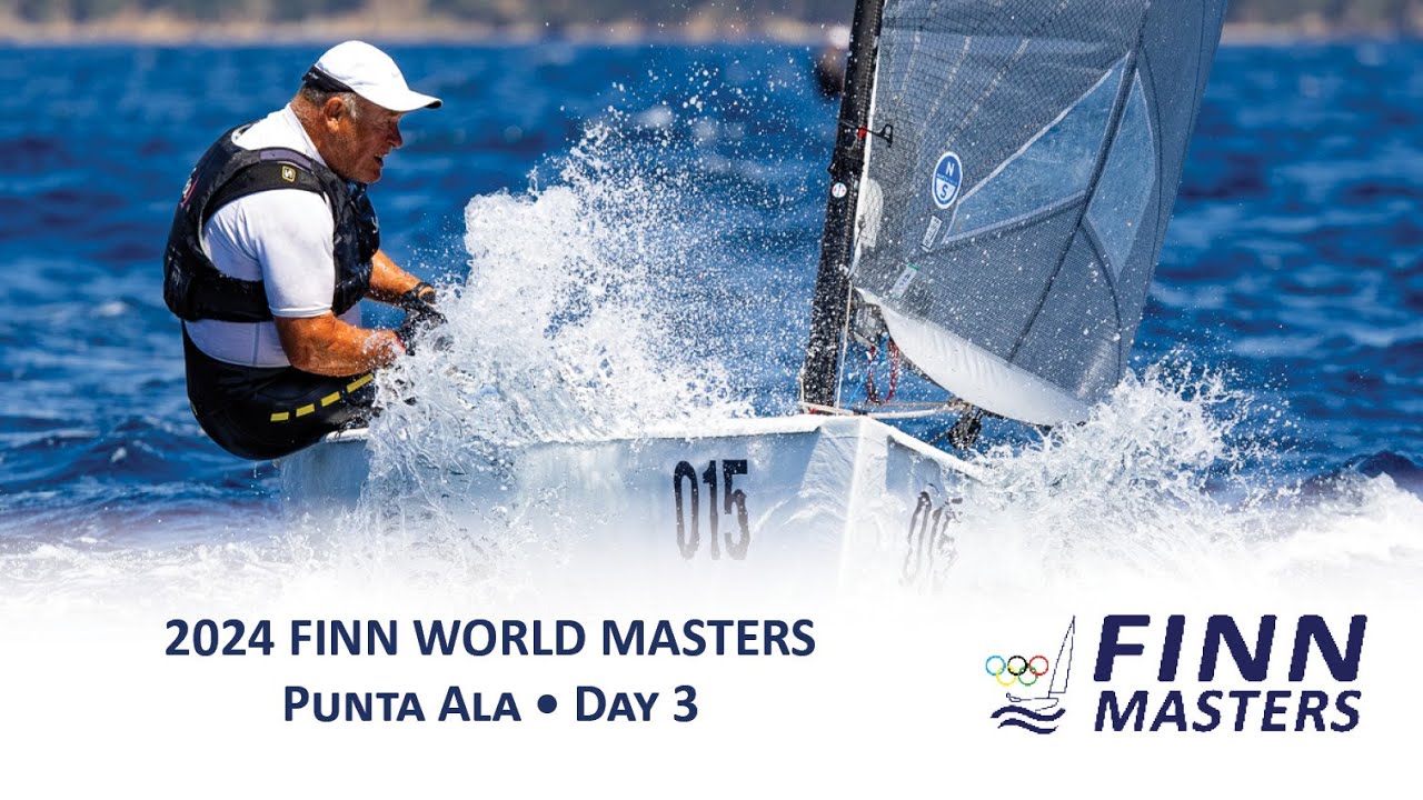 Highlights from Day 3 at the 2024 Finn World Masters