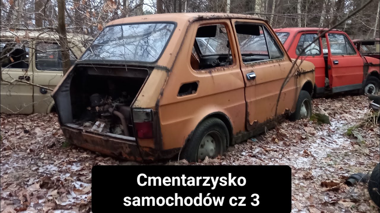 Cmentarzysko samochodów . Urbex Family T.M