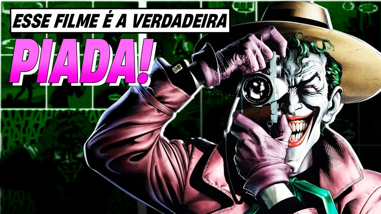 O QUE FIZERAM COM A PIADA MORTAL É SACANAGEM!