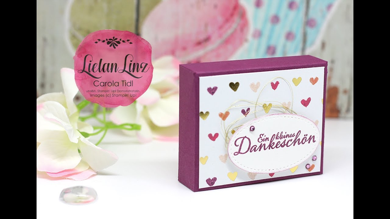 Anleitung: Pizzakarton für Lavendelsäckchen | Stampin' Up!