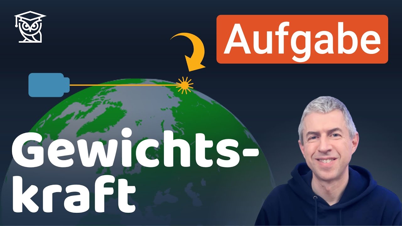 Erdkrümmung und Richtung der Gewichtskraft für einen Teilchenbeschleuniger - einfach erklärt