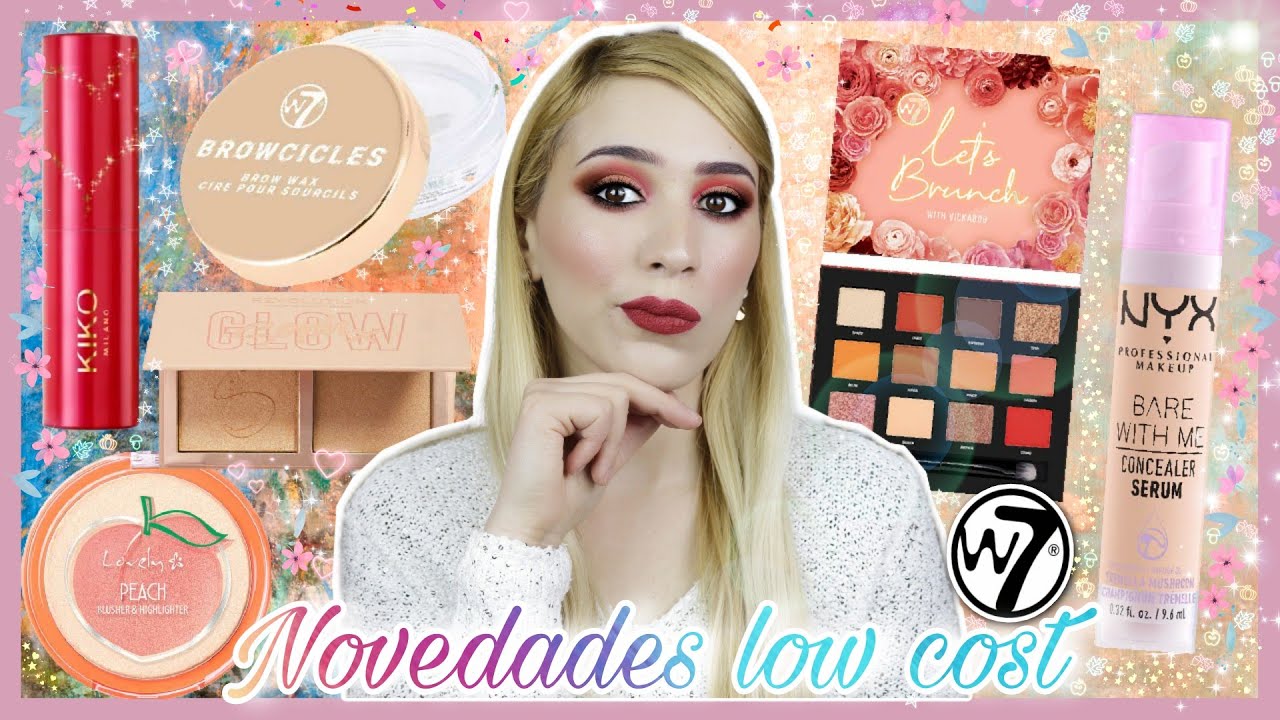💥NOVEDADES LOW COST: W7, NYX, REVOLUTION, LOVELY! NUEVA PALETA DE W7 ¿VALE LA PENA?🤞#novedades