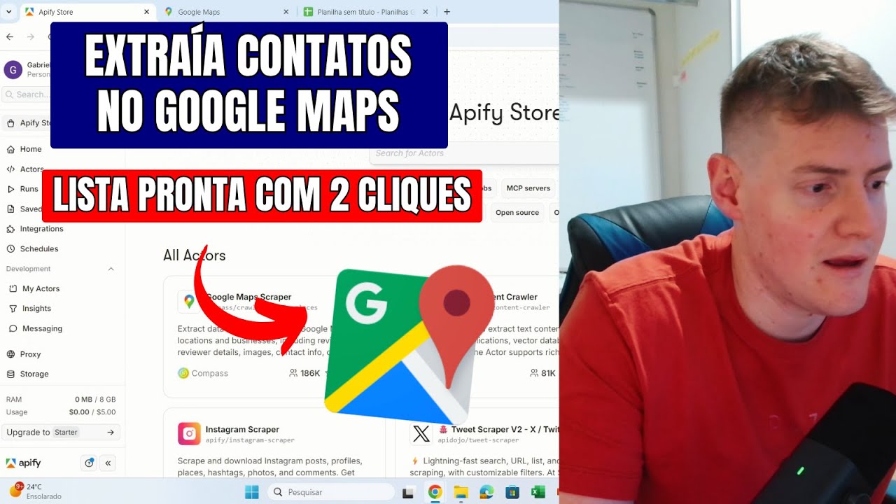 Como Extrair Contatos do Google Maps para Prospectar Clientes