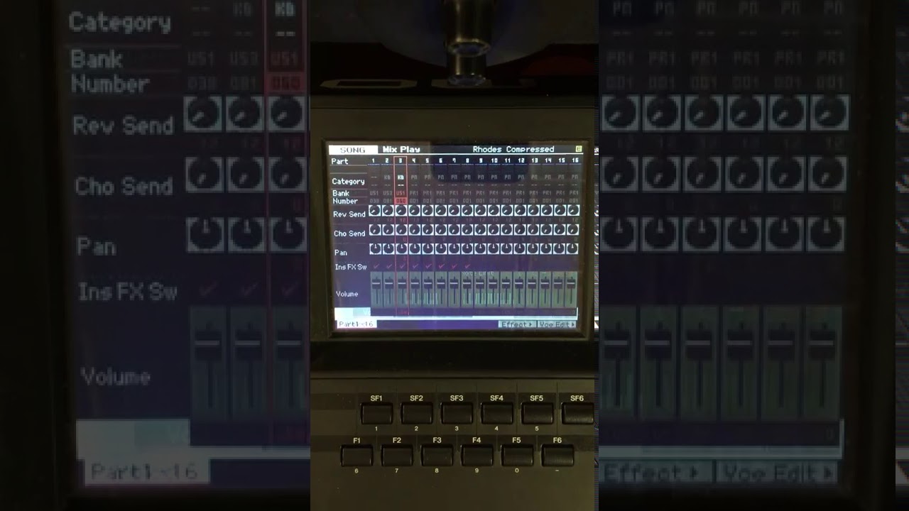 Motif XF Split and/or Layer Keyboard up to 16x.