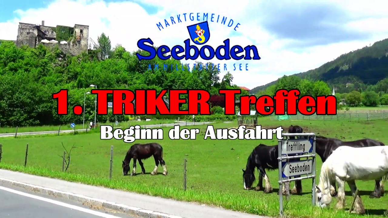 Ausfahrt 1. Triker Treffen